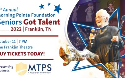 Morning Pointe Foundation Seniors Got Talent, Franklin tickets now on sale for Oct. 11 show