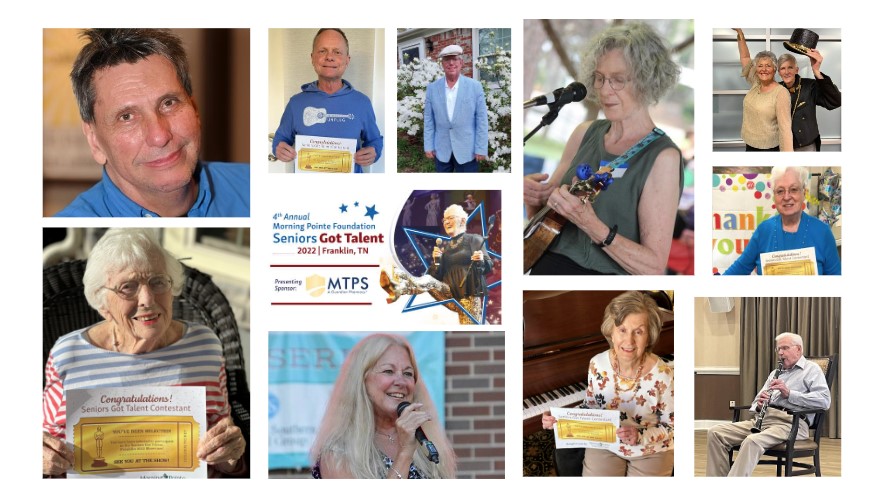 collage of Seniors Got Talent, Franklin 2022 contestants