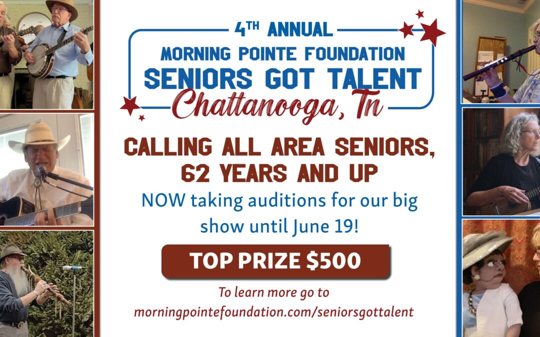 In-person auditions for Morning Pointe Foundation’s Seniors Got Talent show start Thursday